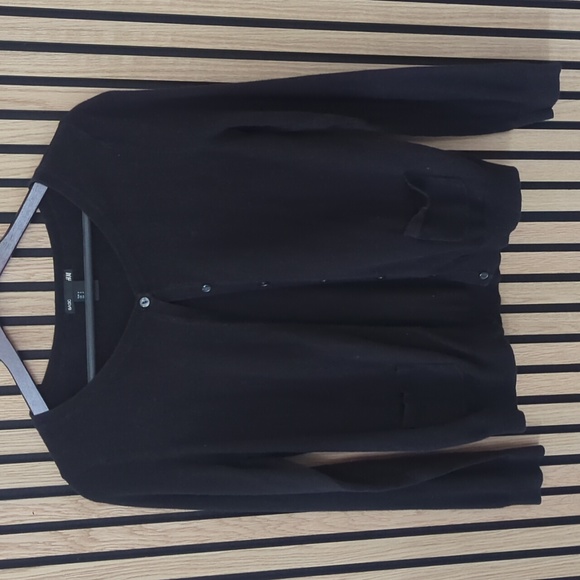 H&M Black Long Sleeve Cardigan - S - Picture 4 of 4